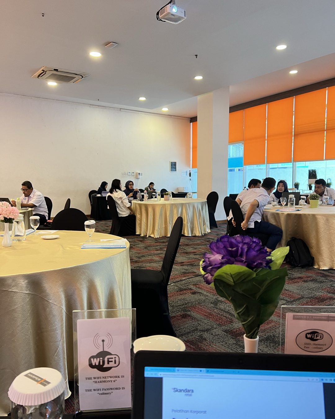Practitioner-led training session